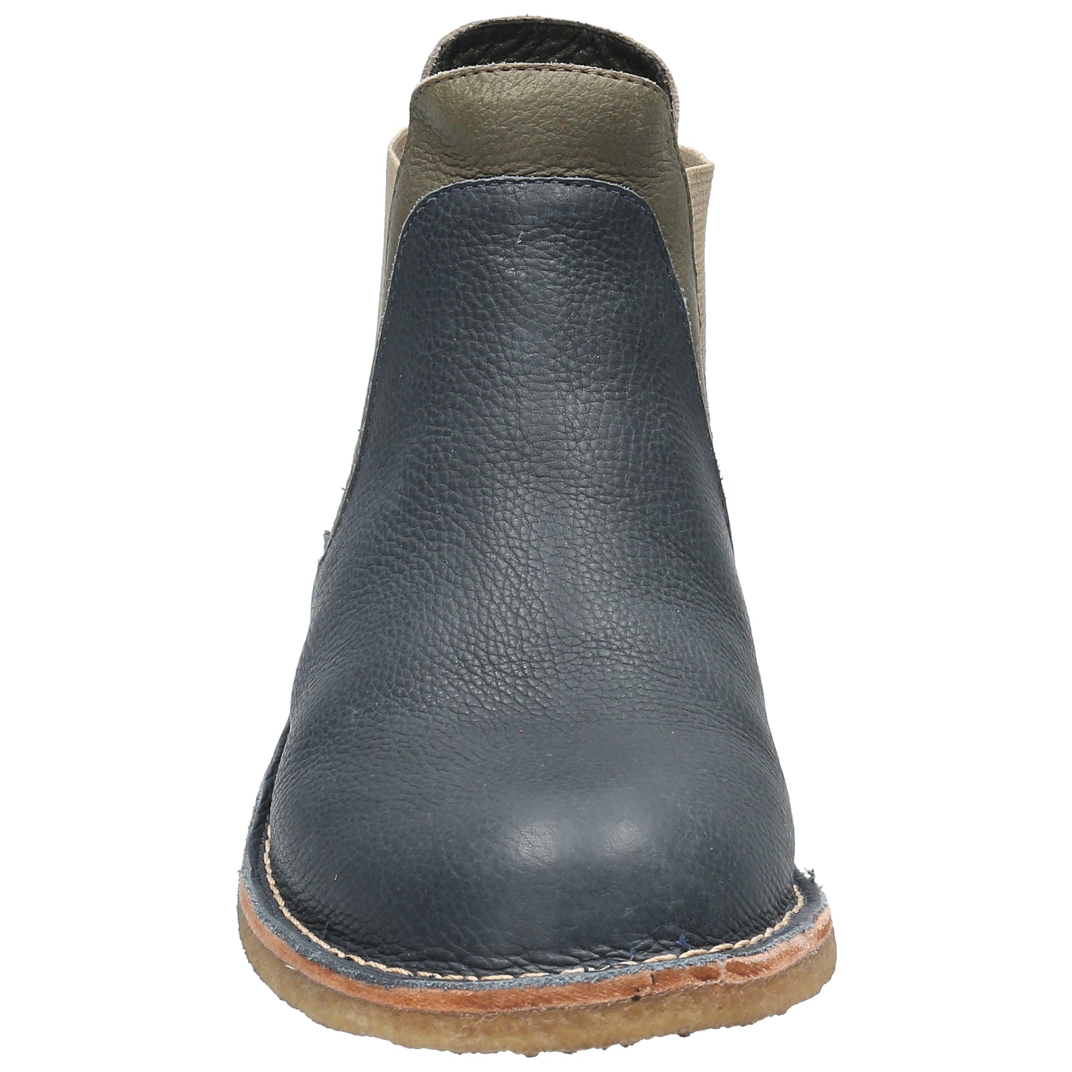 Botin Capa Crepe M Navy Mujer 3