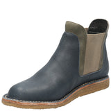 Botin Capa Crepe M Navy Mujer 4