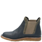 Botin Capa Crepe M Navy Mujer 5