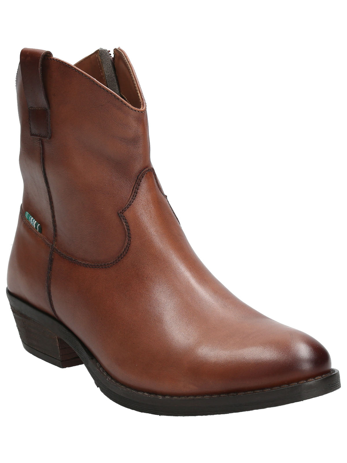 Botin Mayer Texano M Cognac Mujer 2