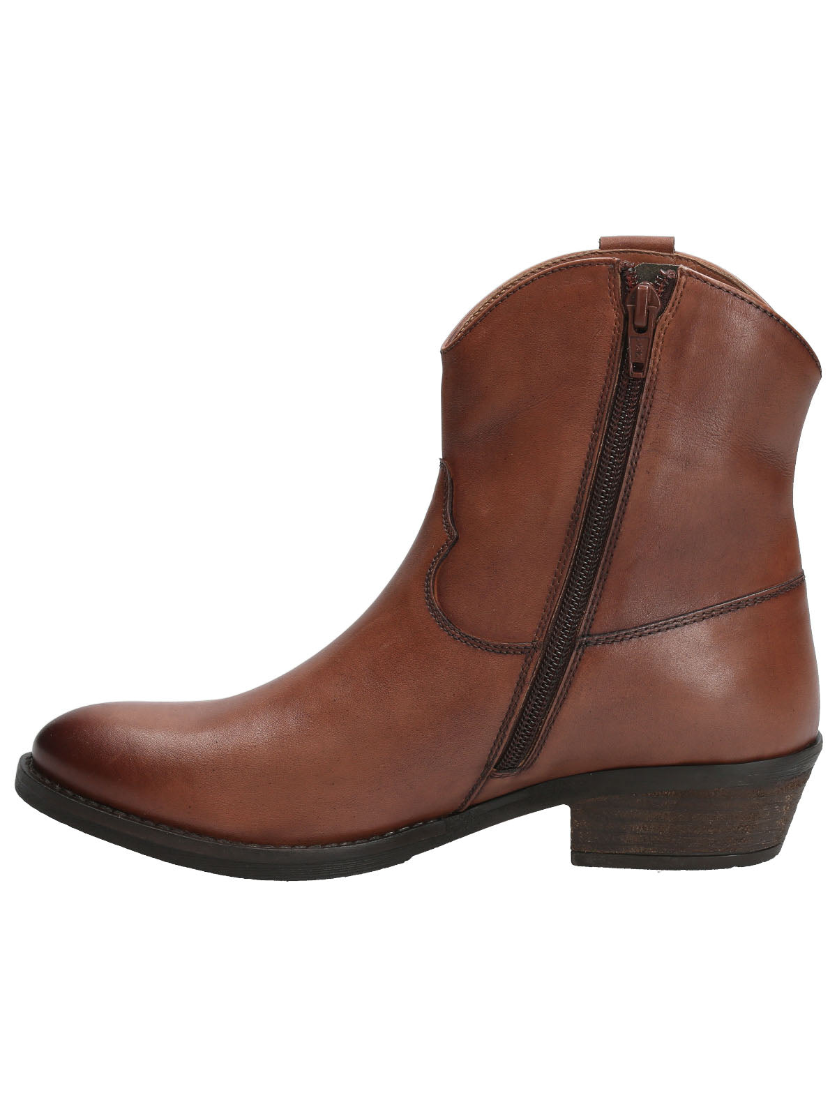 Botin Mayer Texano M Cognac Mujer 5