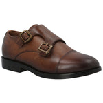 Zapato Double Monk Strap Dandelion M Cognac Mujer 2