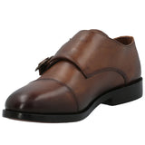Zapato Double Monk Strap Dandelion M Cognac Mujer 4
