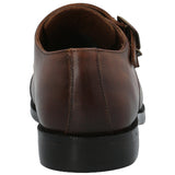 Zapato Double Monk Strap Dandelion M Cognac Mujer 6
