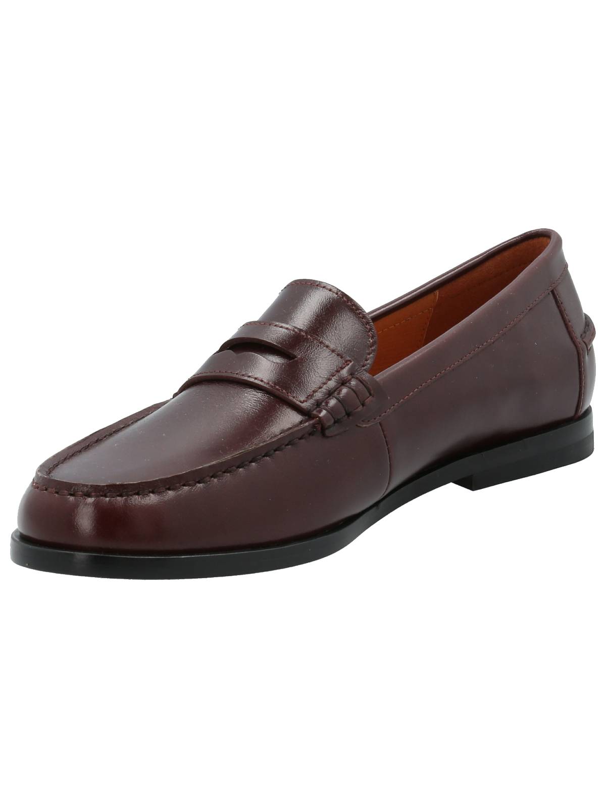 Mocasin Ramiz M Burgundy Mujer 4