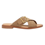 Sandalia Plana M Doha Taupe Mujer 1