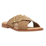 Sandalia Plana M Doha Taupe Mujer 2