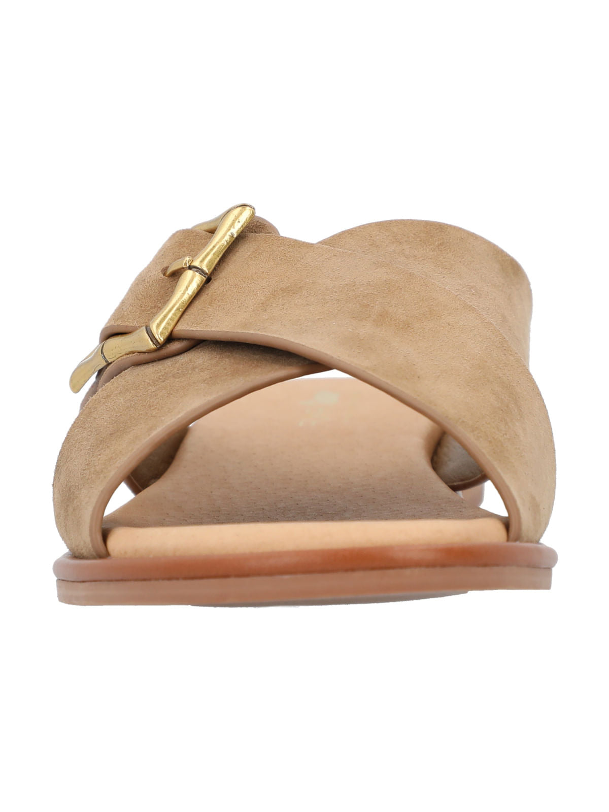 Sandalia Plana M Doha Taupe Mujer 3