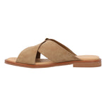 Sandalia Plana M Doha Taupe Mujer 5
