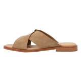 Sandalia Plana M Doha Taupe Mujer 5