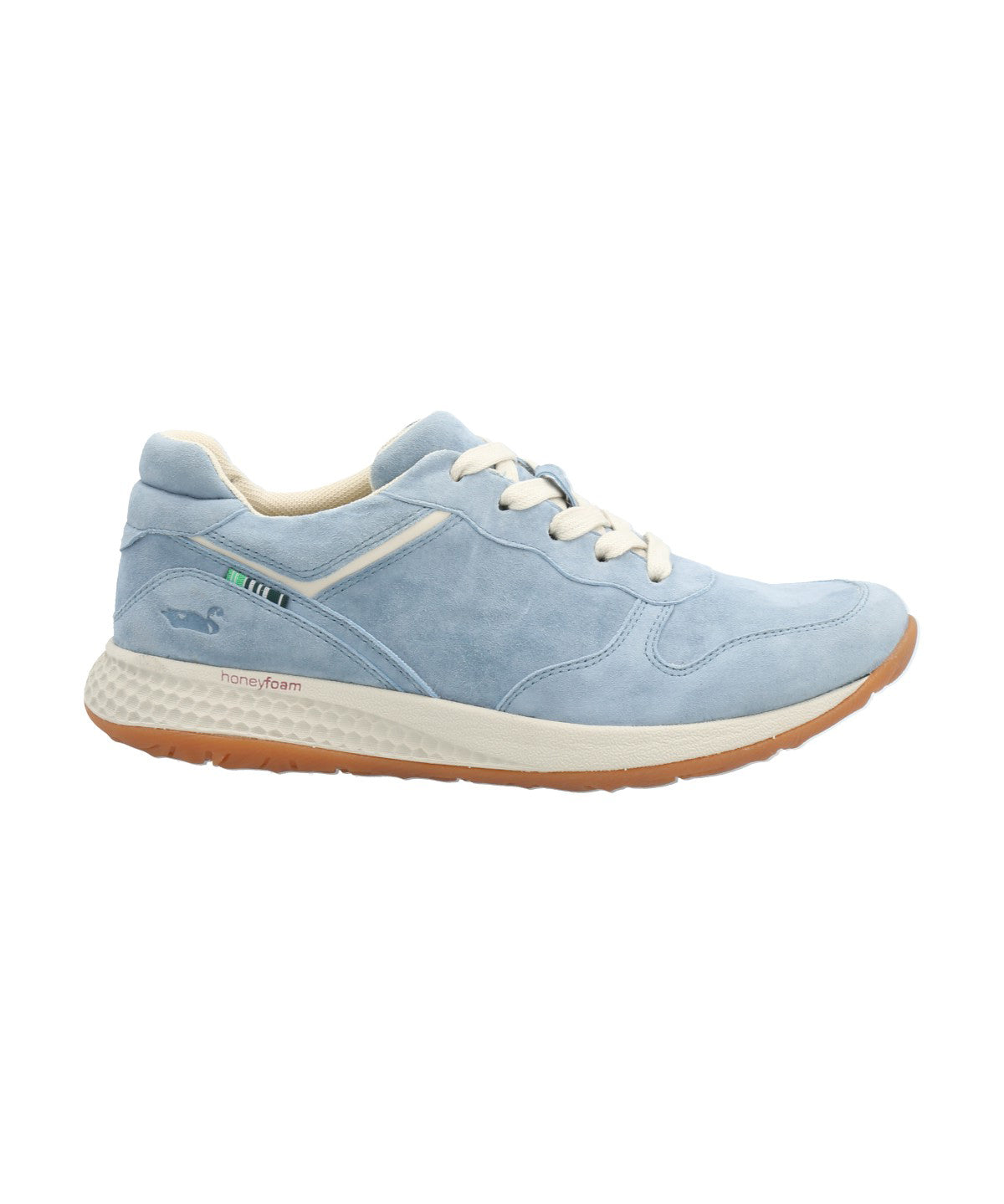 Tenis Kansas W Suede Celeste Mujer 1