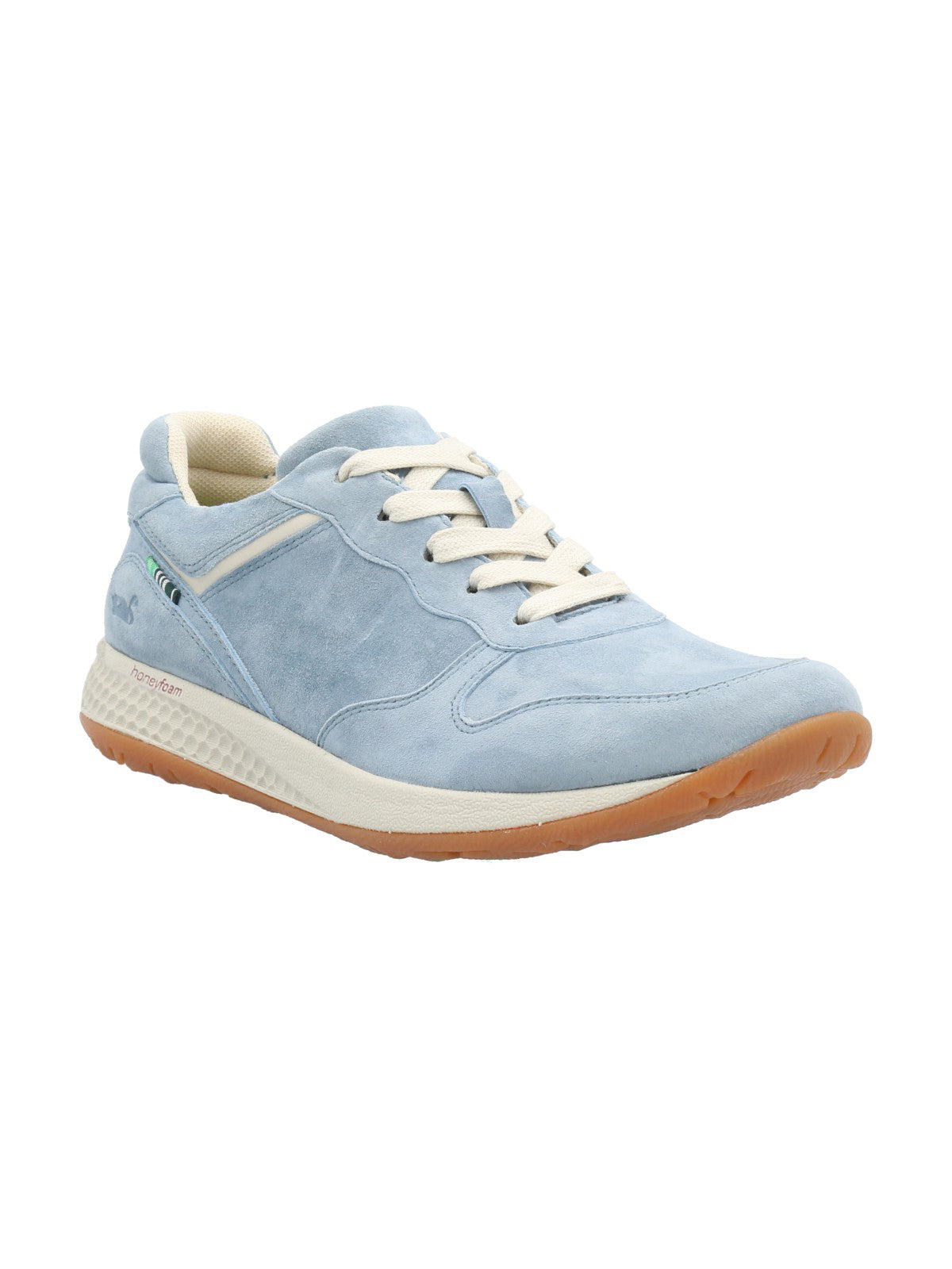 Tenis Kansas W Suede Celeste Mujer 2