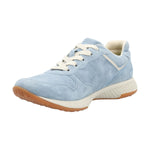 Tenis Kansas W Suede Celeste Mujer 4