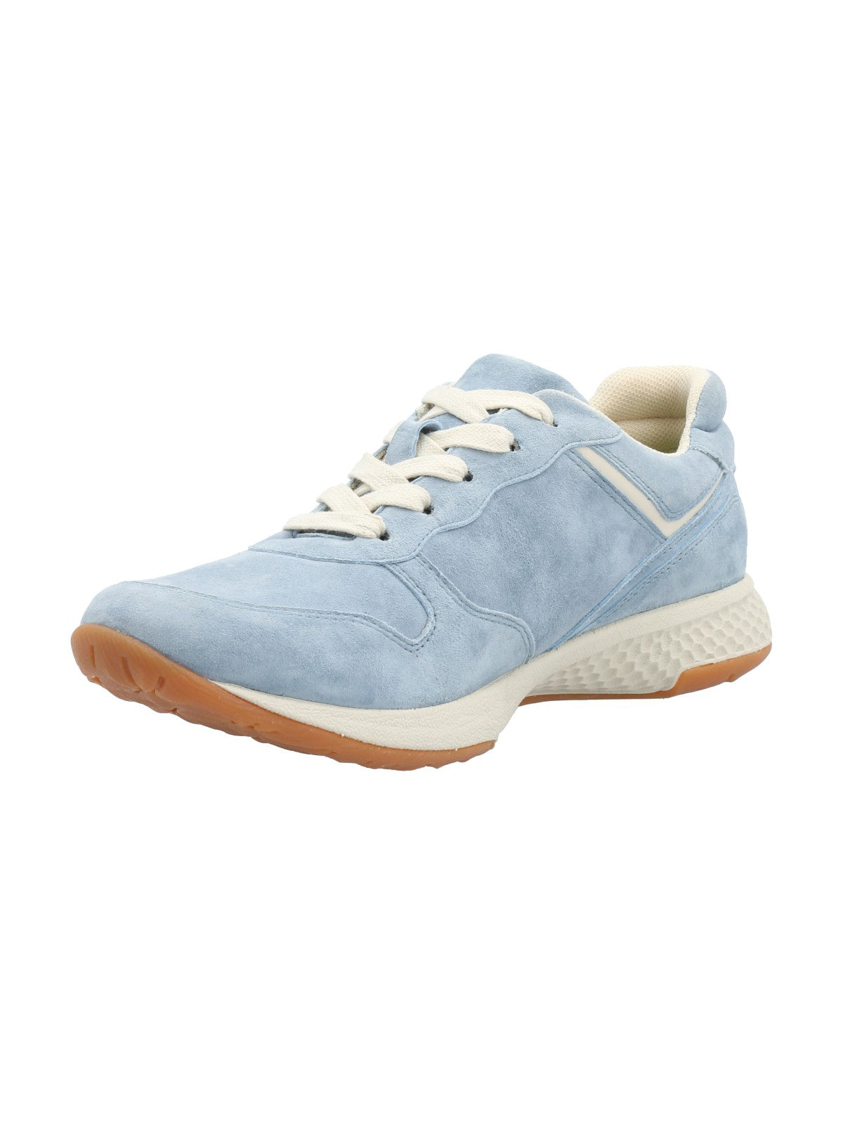 Tenis Kansas W Suede Celeste Mujer 4