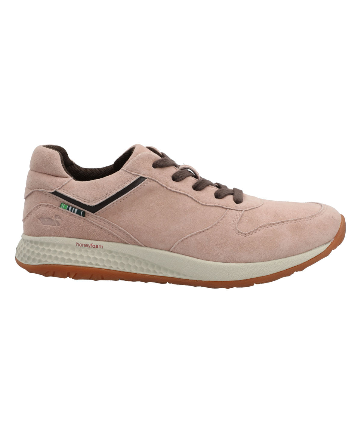 Tenis Kansas W Suede Pink Mujer 1