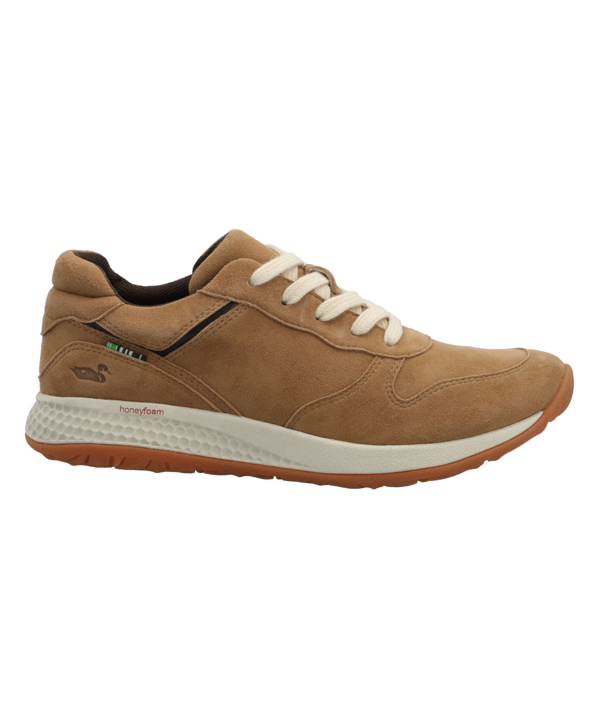 Tenis Kansas W Suede Tan Mujer 1