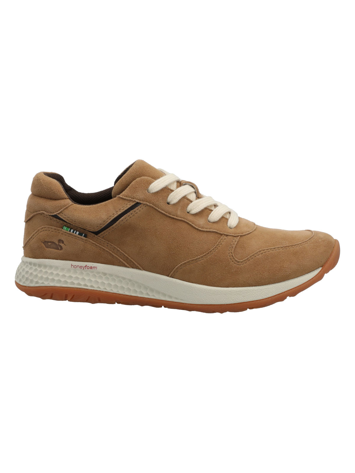 Tenis Kansas W Suede Tan Mujer 1
