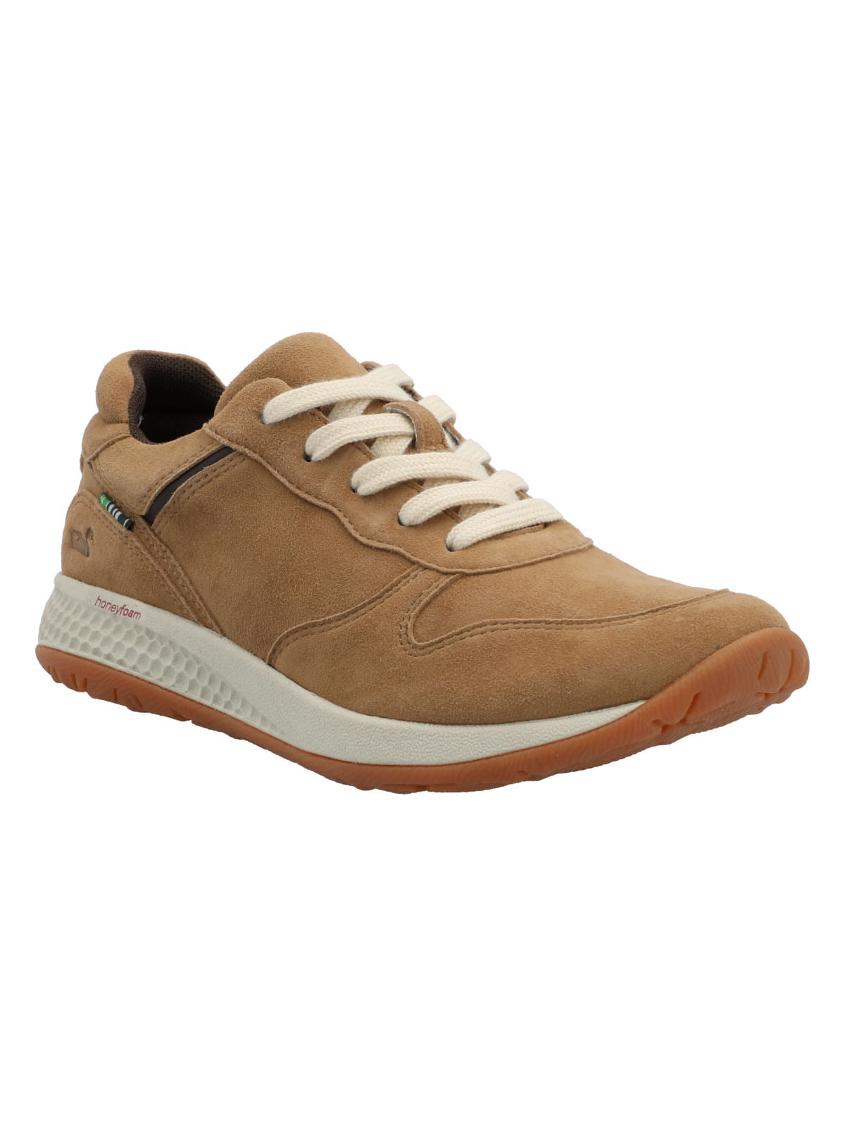 Tenis Kansas W Suede Tan Mujer 2