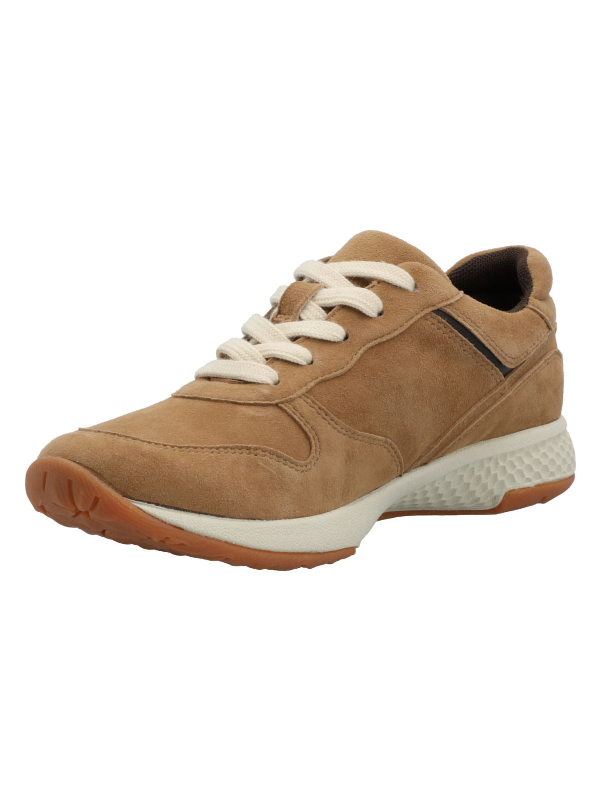 Tenis Kansas W Suede Tan Mujer 4
