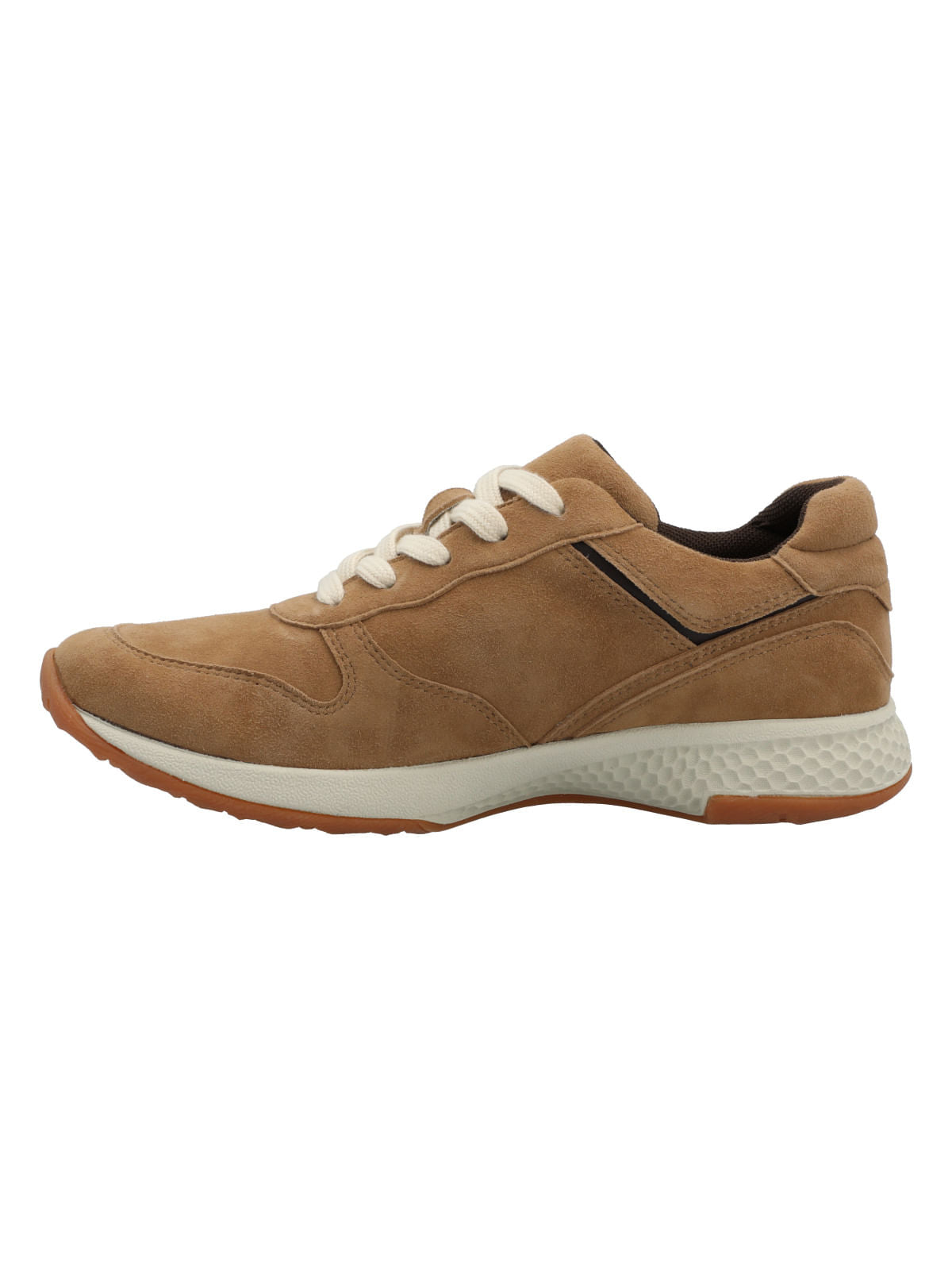 Tenis Kansas W Suede Tan Mujer 5