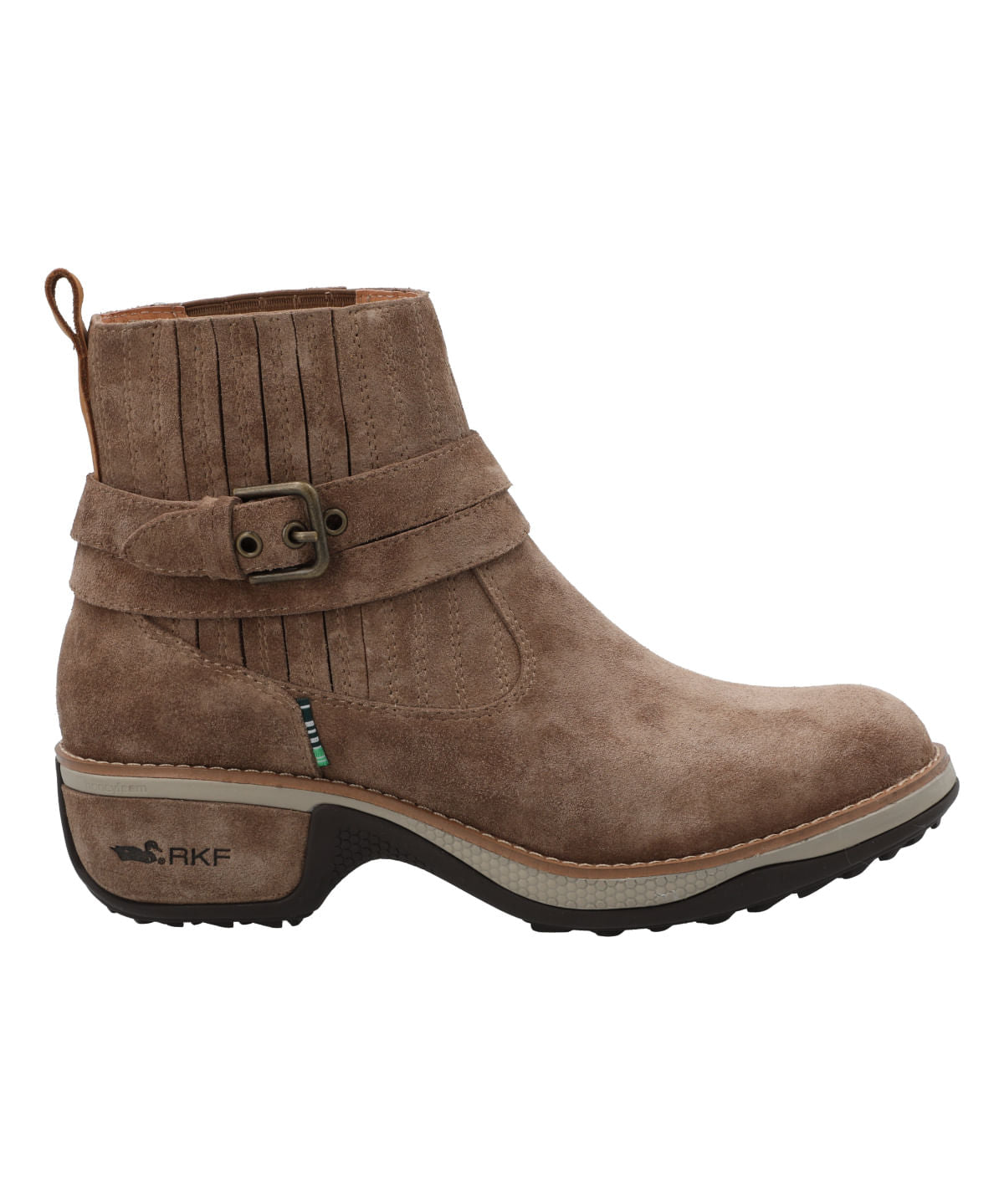 Botin Tacón M Porirua Taupe Mujer 1