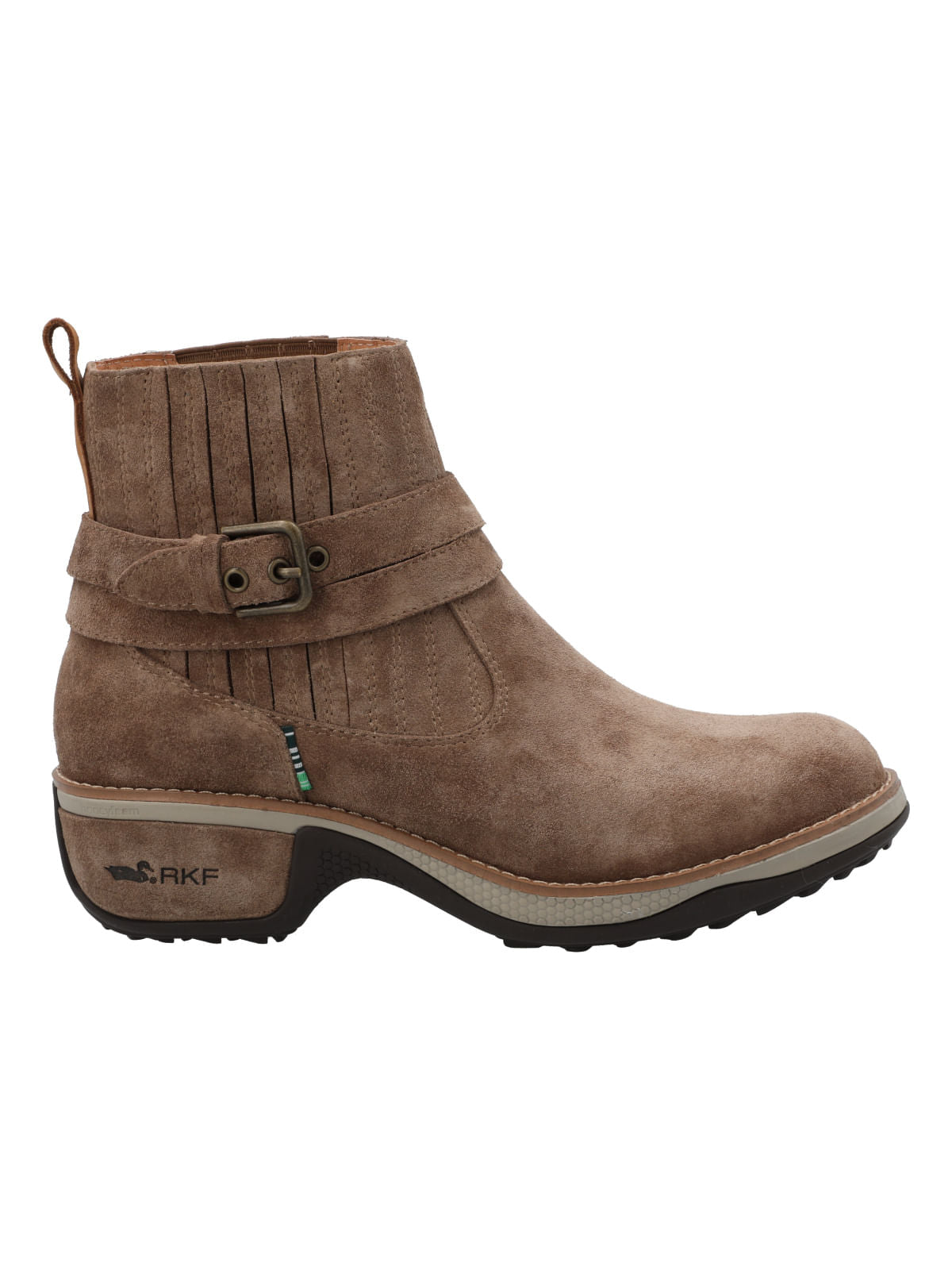 Botin Tacón M Porirua Taupe Mujer 1