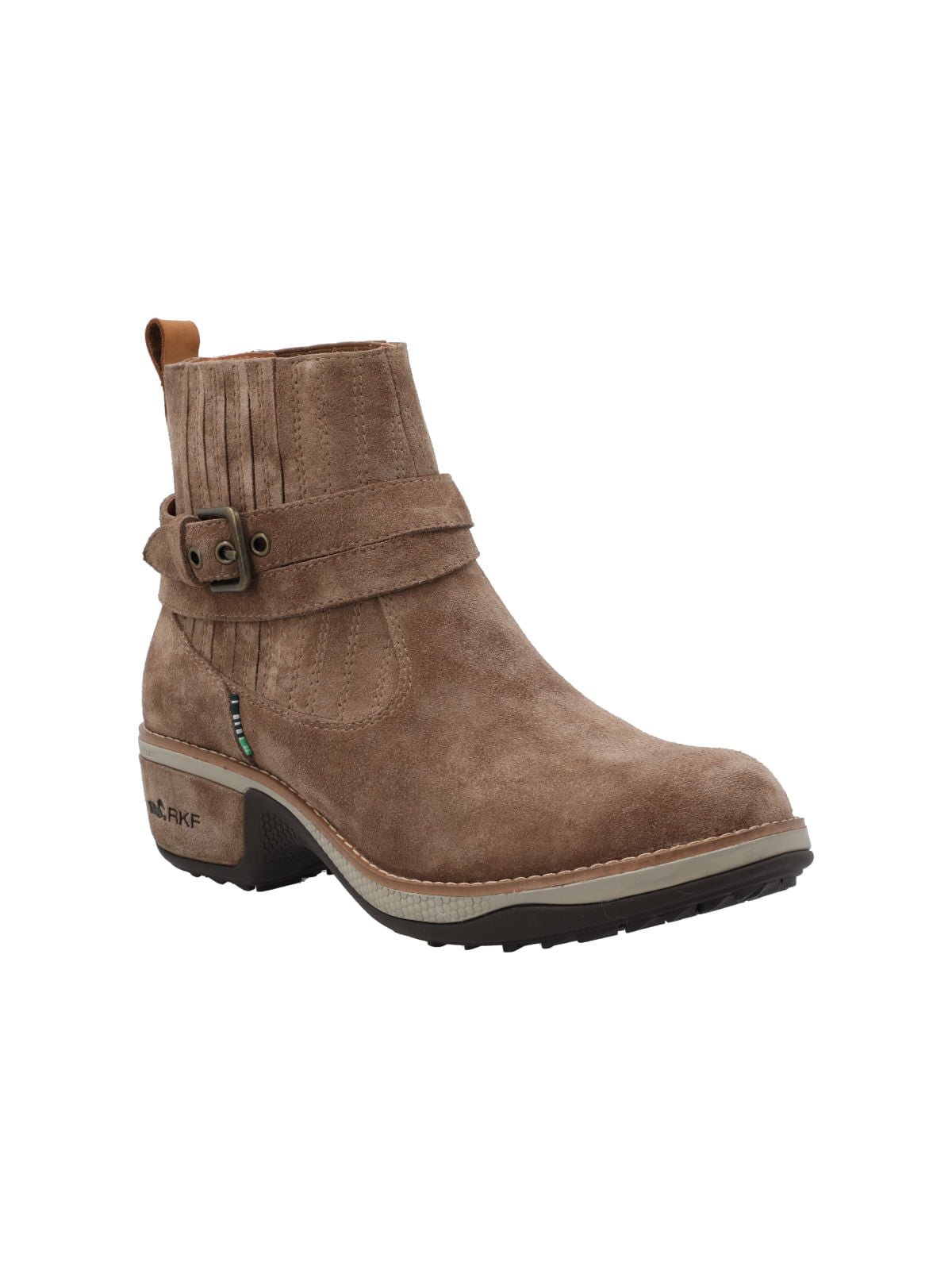 Botin Tacón M Porirua Taupe Mujer 2