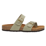 Sandalia Plana M Alcuida Olive Mujer 1