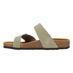 Sandalia Plana M Alcuida Olive Mujer 5