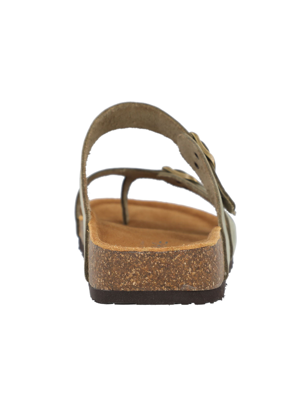Sandalia Plana M Alcuida Olive Mujer 6