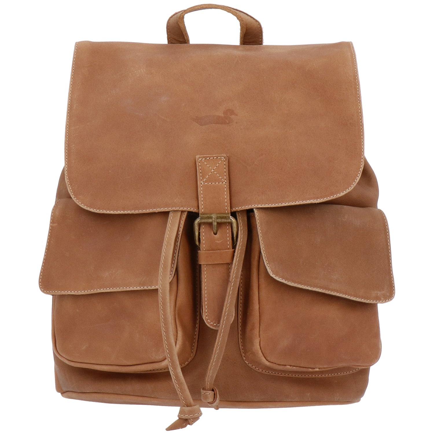 Morral M RKF Backpack Cuero Caramelo Mujer 1