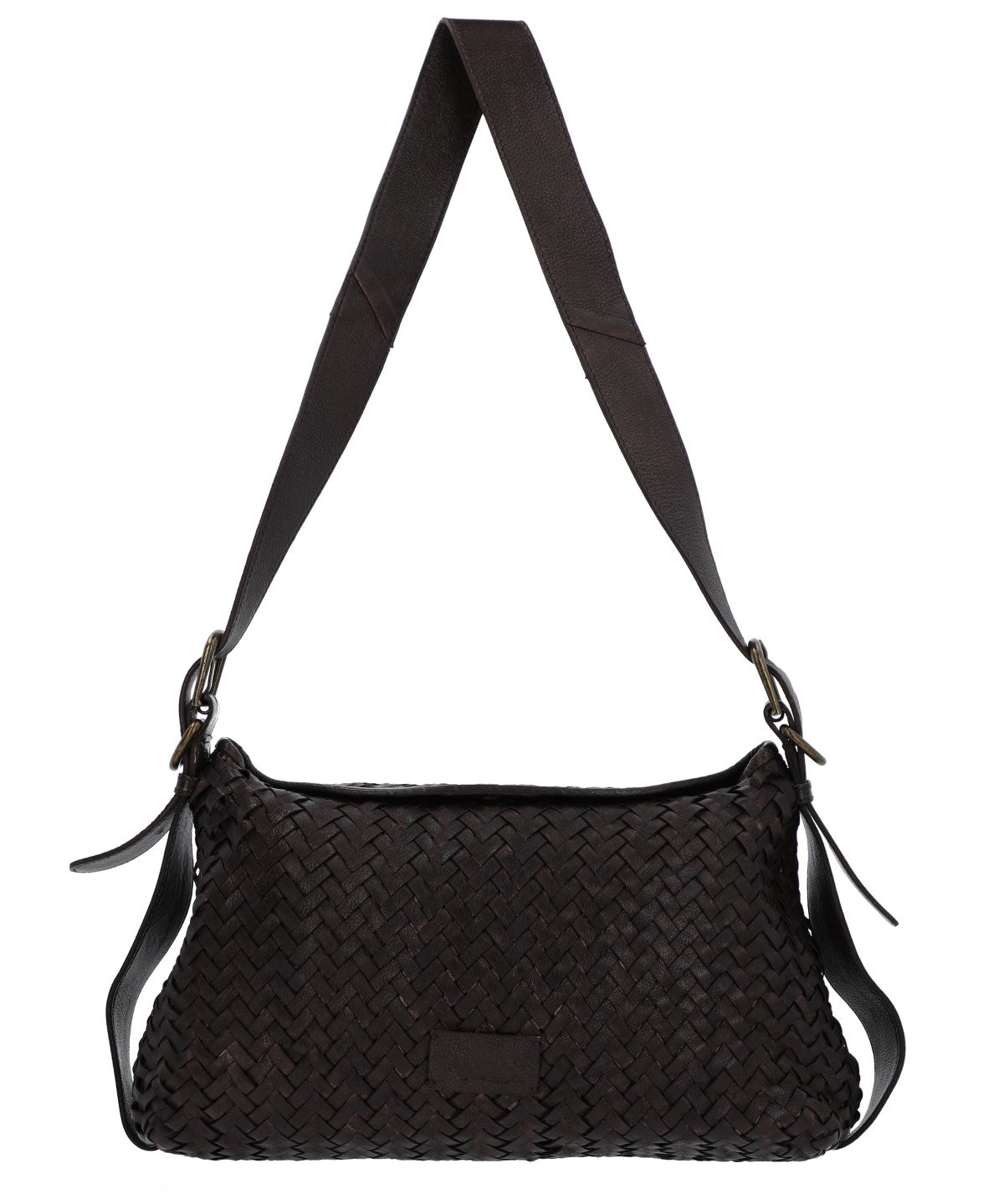 Cartera Hombro M Braided Brown Mujer 1