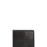 Billetera M SZ Braid Cardholder Brown Mujer 1