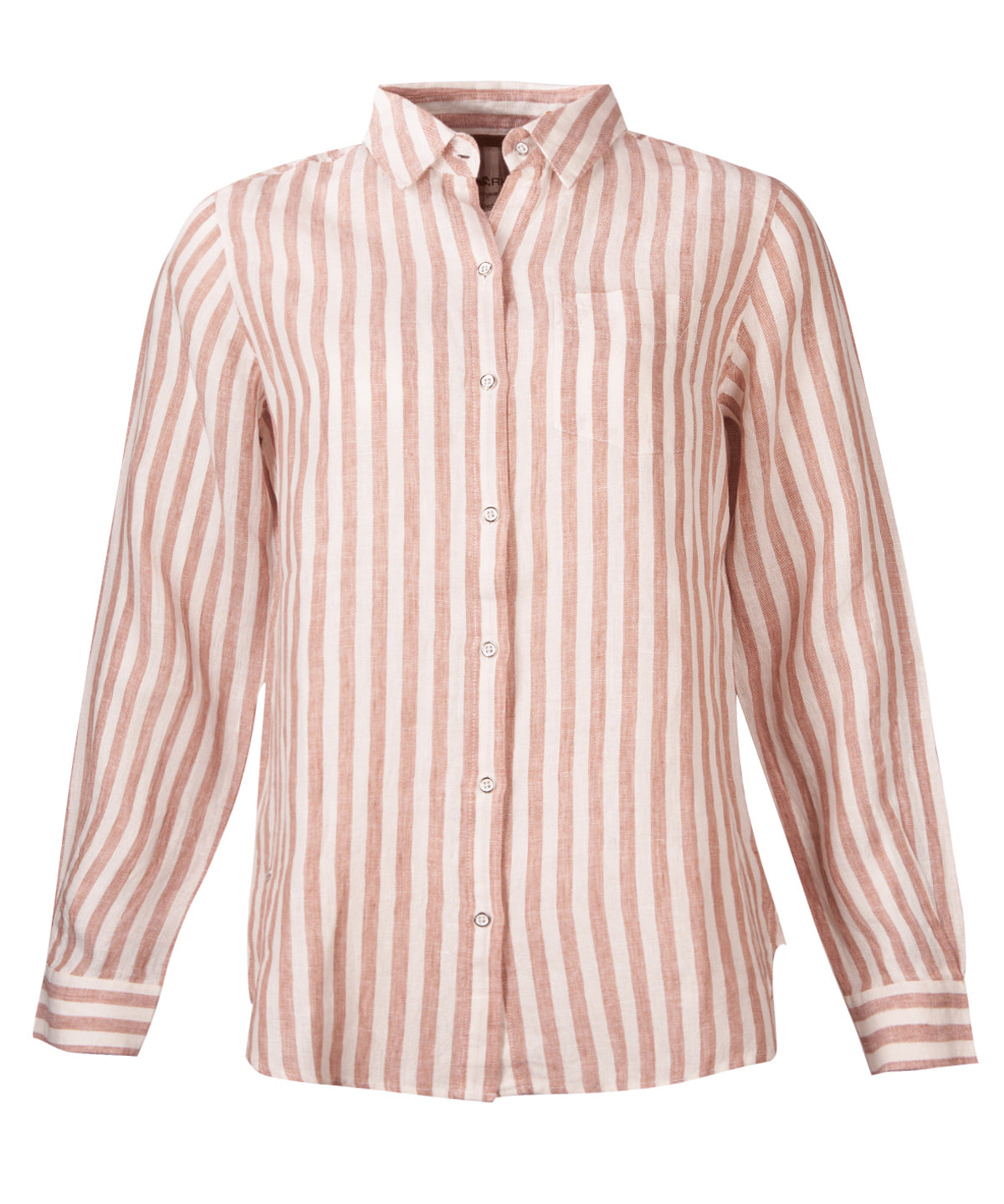 Camisa de Lino Orgánico M/L M Lines Taupe Mujer 1