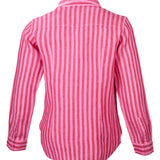 Camisa de Lino Orgánico M/L M Lines Rosa Mujer 2