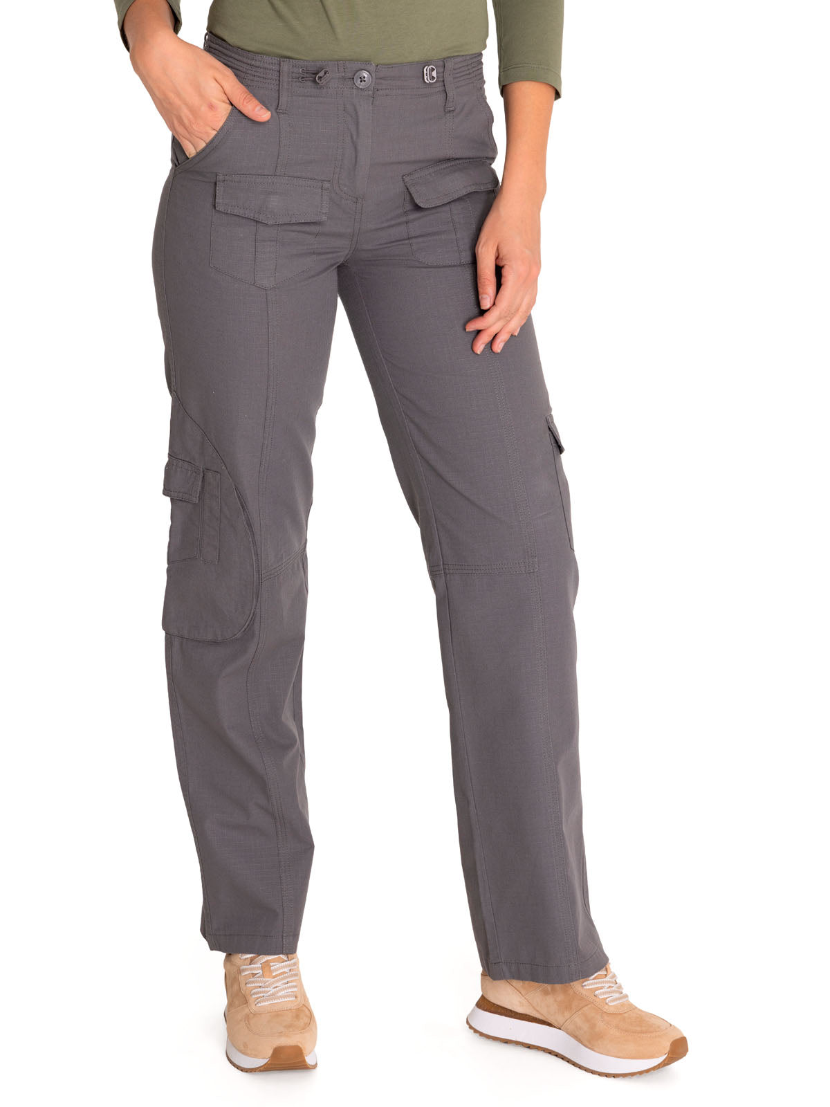 Pantalón Cargo M Mar Shale Mujer 4