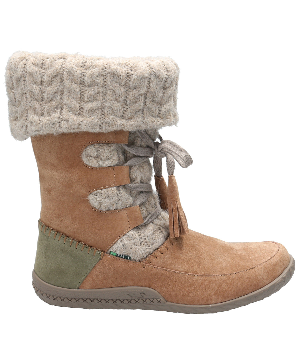 Botin Amarrar New Tahoe M Light Brown Mujer 1