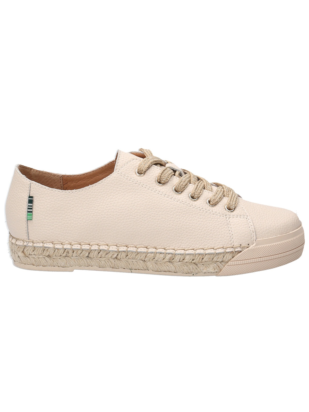 Tenis Fontaine Raffia M Beige Mujer 1