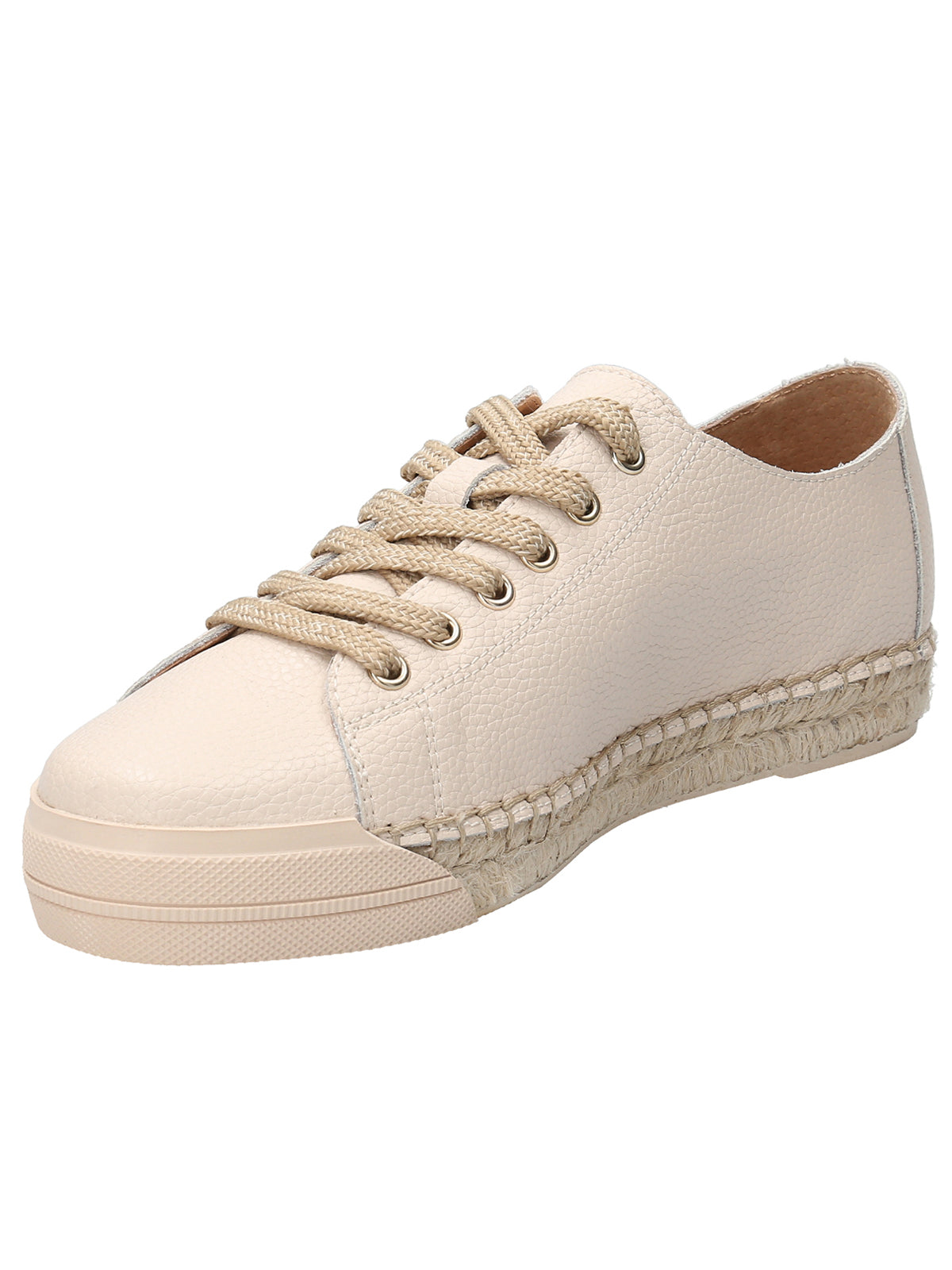 Tenis Fontaine Raffia M Beige Mujer 4