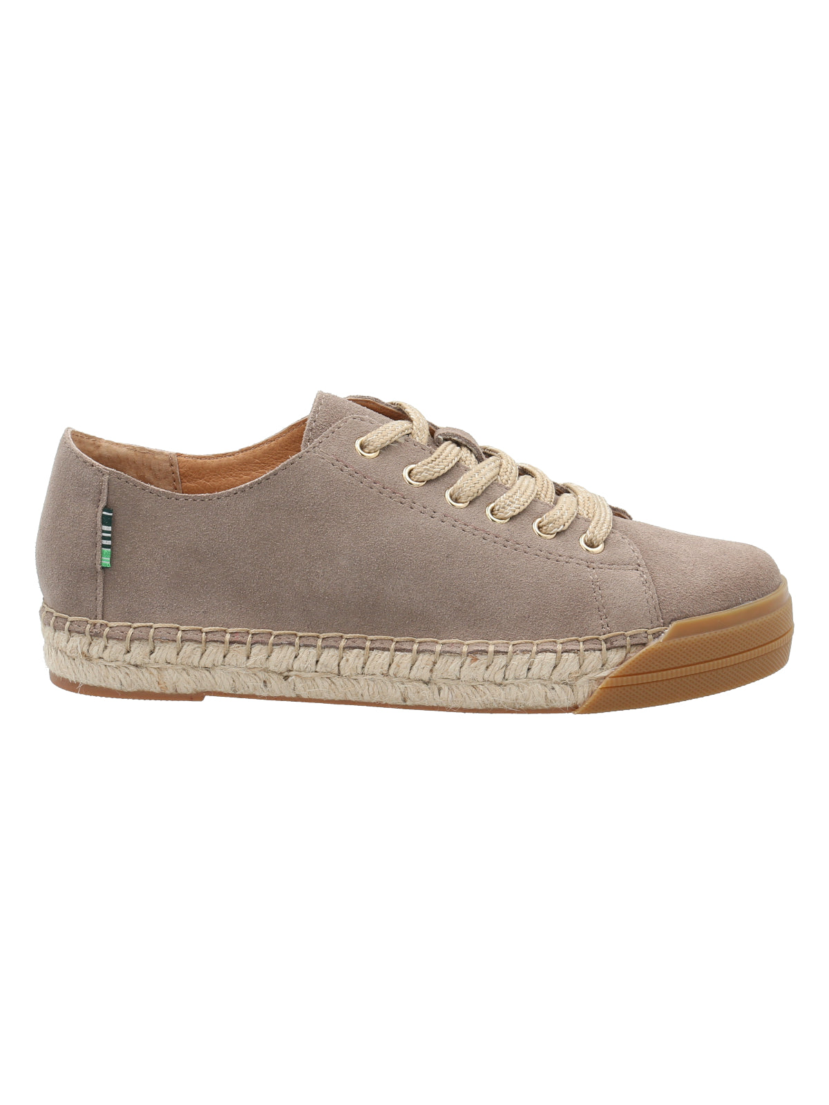 Tenis Fontaine Raffia M Gris Mujer 1