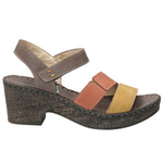 Sandalia Tacón M Whitehaven Multicolor Yellow Mujer 1