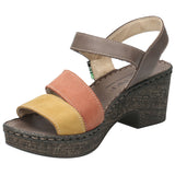 Sandalia Tacón M Whitehaven Multicolor Yellow Mujer 4