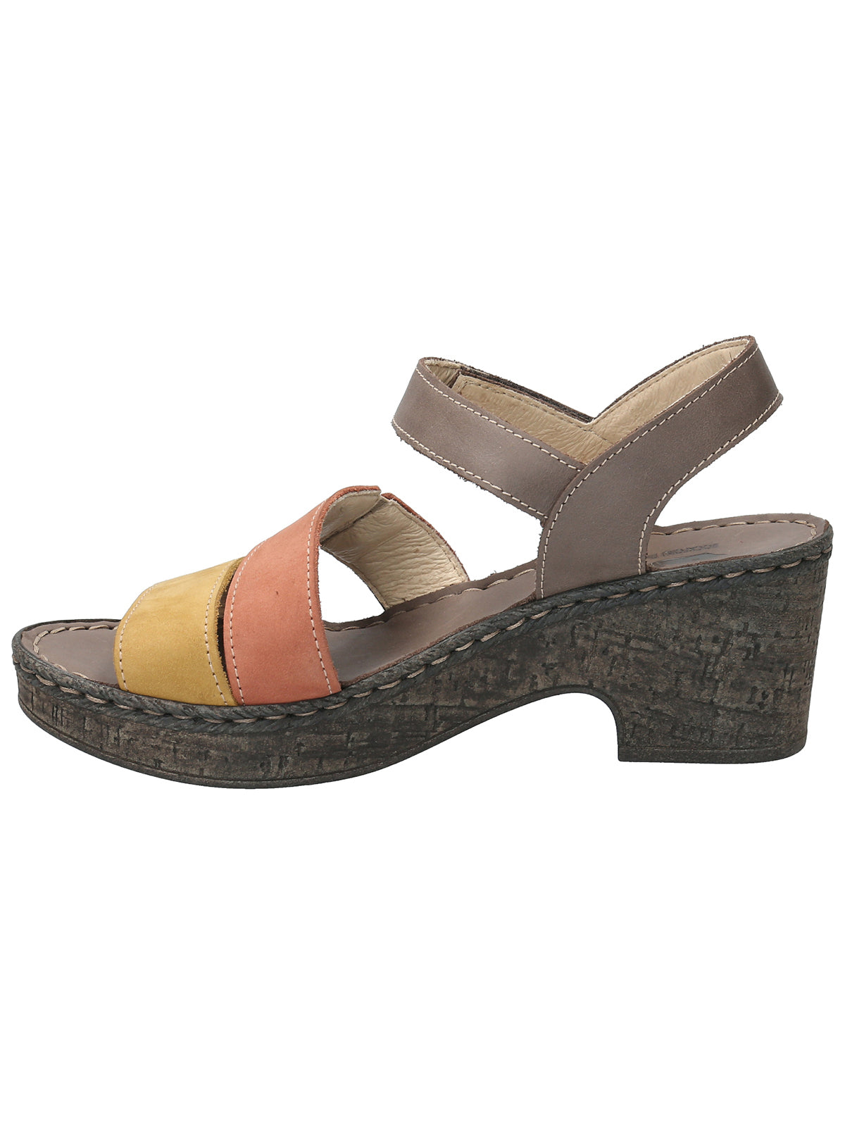 Sandalia Tacón M Whitehaven Multicolor Yellow Mujer 5