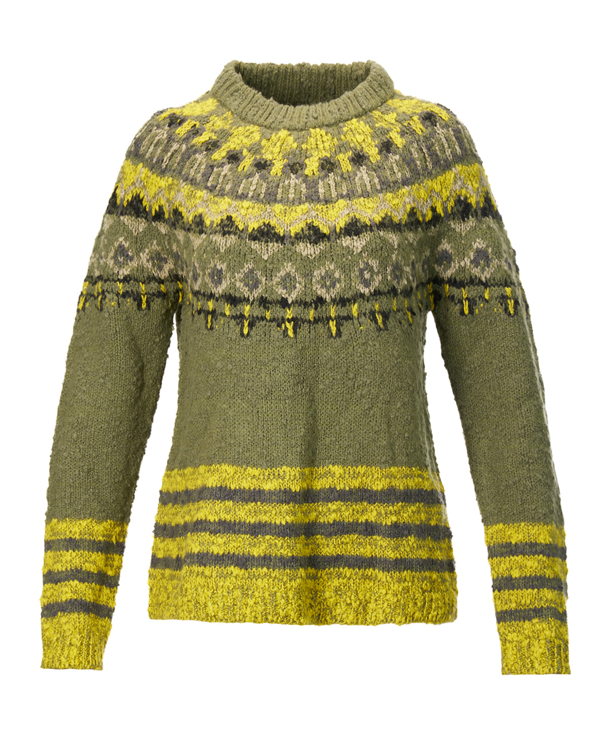 Saco Mockneck M Foggia Oil Mujer 1