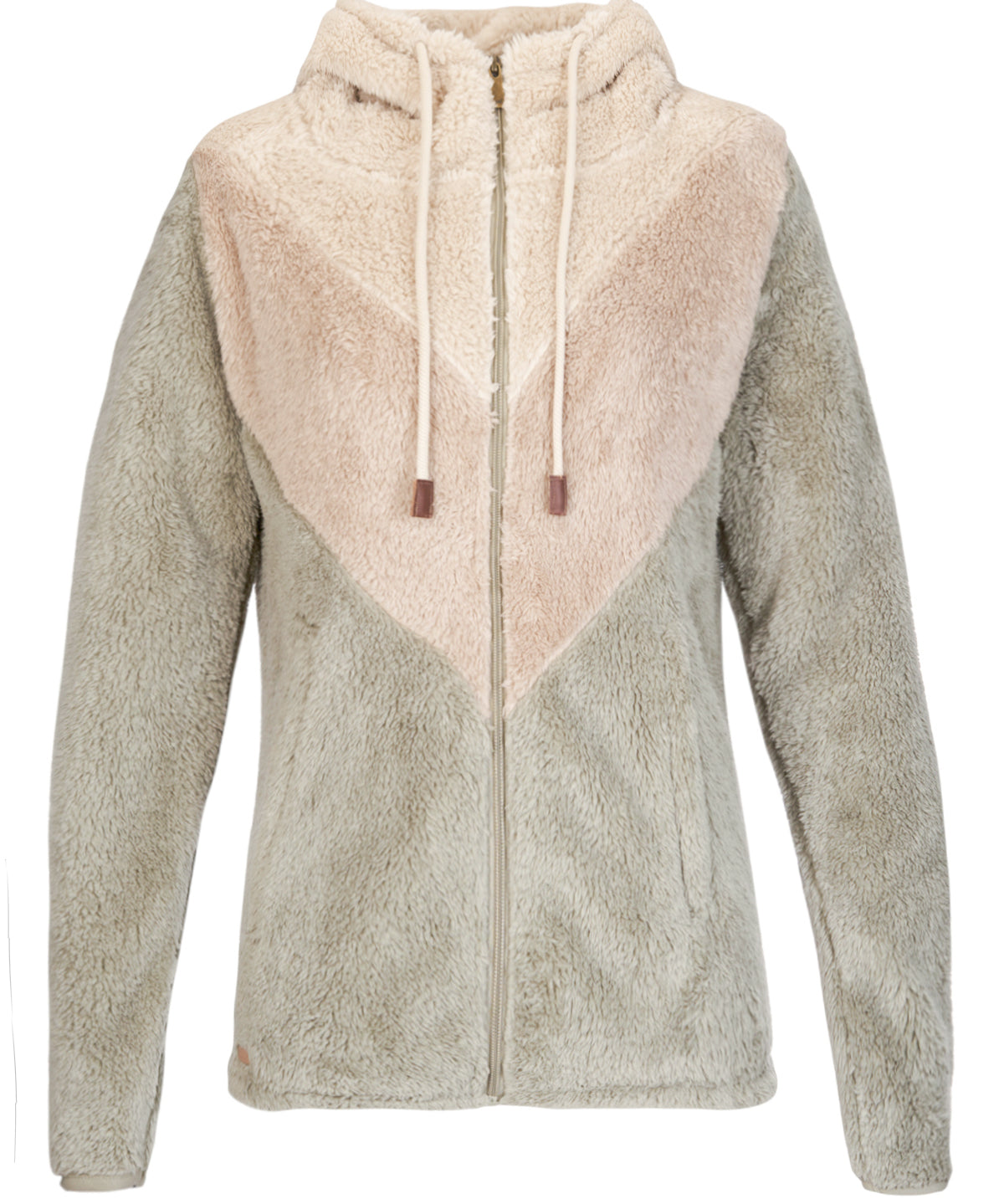 Saco Fleece M F/Z Tepa Oil Mujer 1