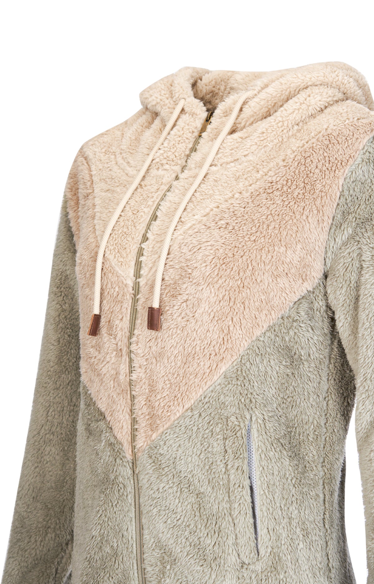 Saco Fleece M F/Z Tepa Oil Mujer 3