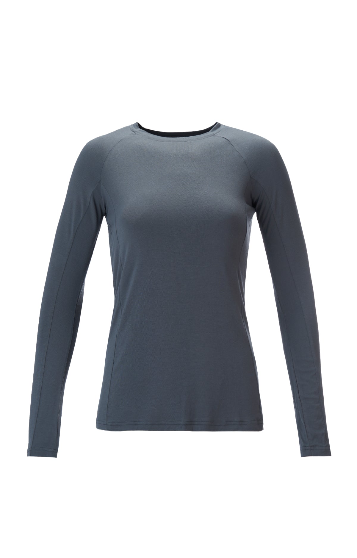 Camiseta M/L M Bamboo P/C Gris Grafito Mujer 1