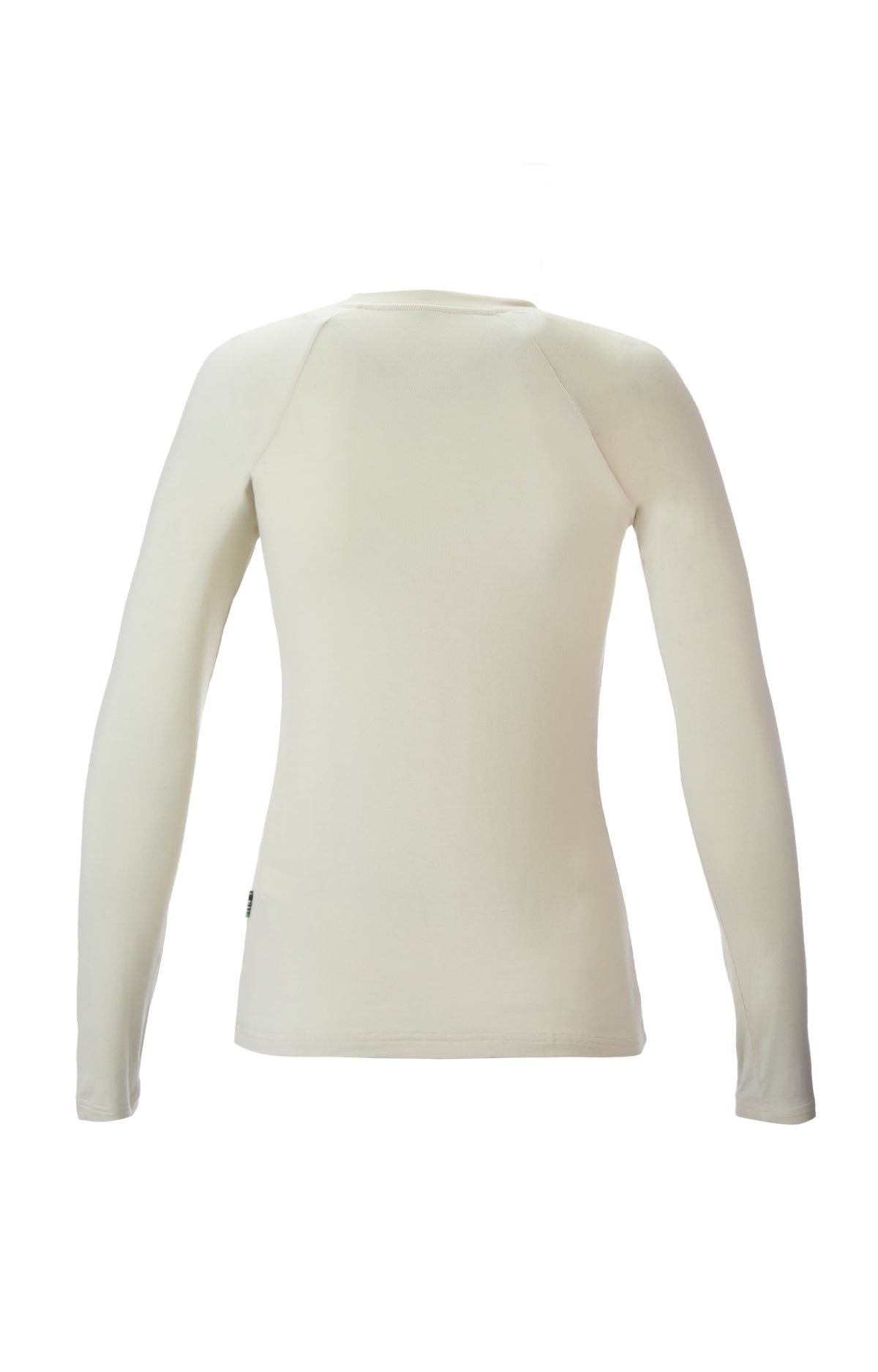 Camiseta M/L M Bamboo P/C Blanco Angora Mujer 2