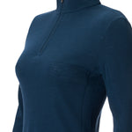 Saco M/L M Merino P/C Azul Indigo Mujer 3