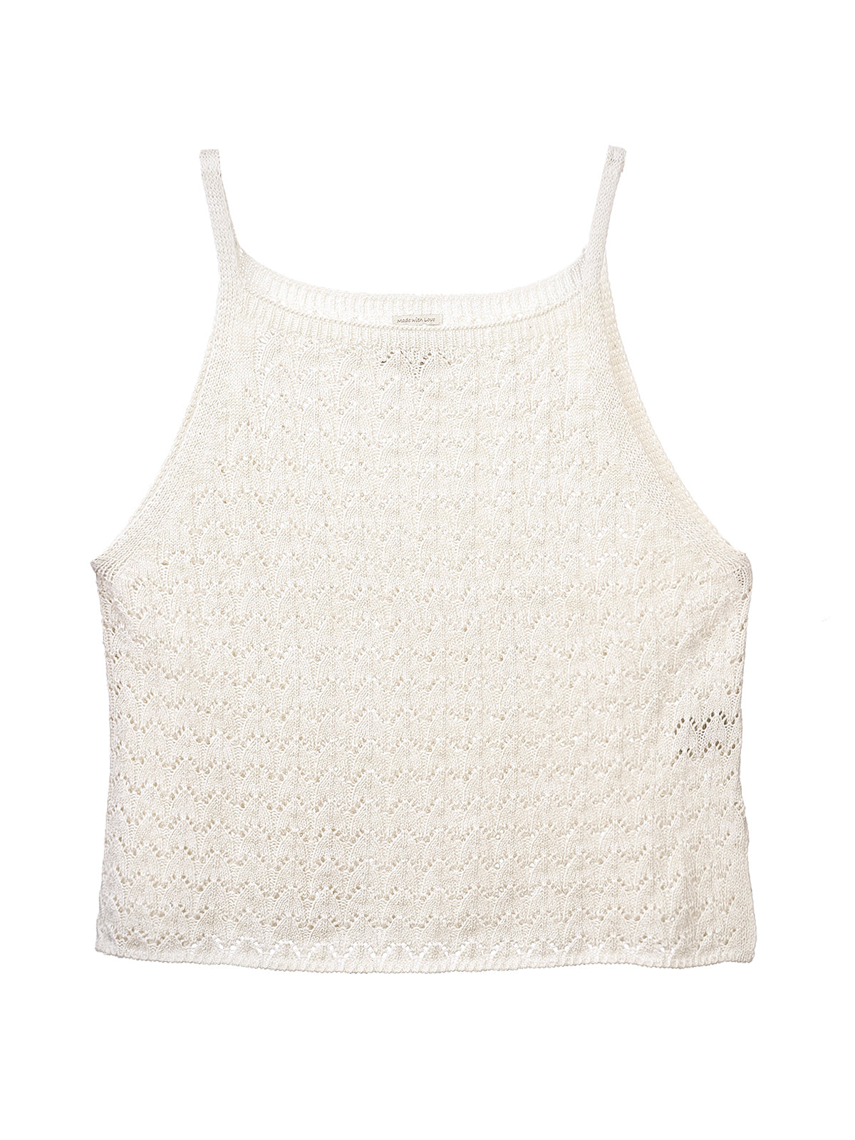 Top Tejido M Blas Crudo Mujer 1